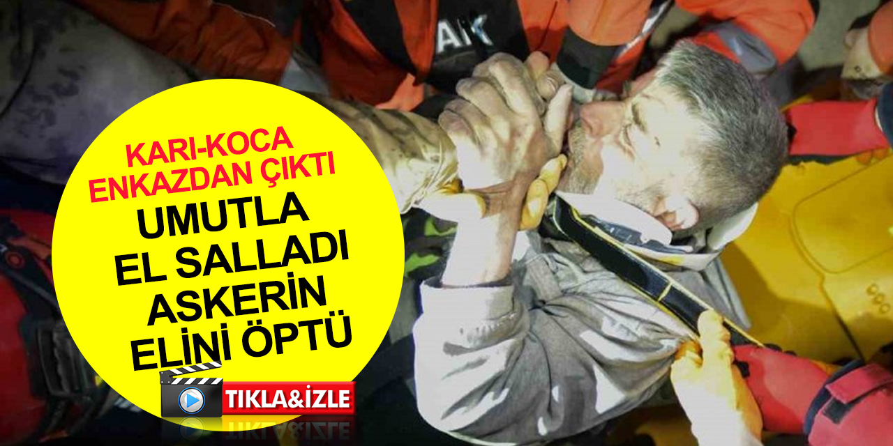 Depremden 138 saat sonra enkazdan çıktılar! Umutla elini salladı, askerin elini öptü