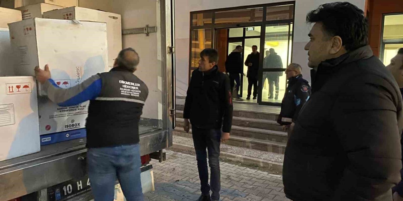 Havran deprem bölgesine yardım için seferber oldu