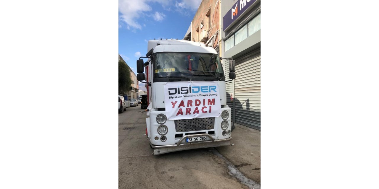 DİSİDER’den depremzedelere destek