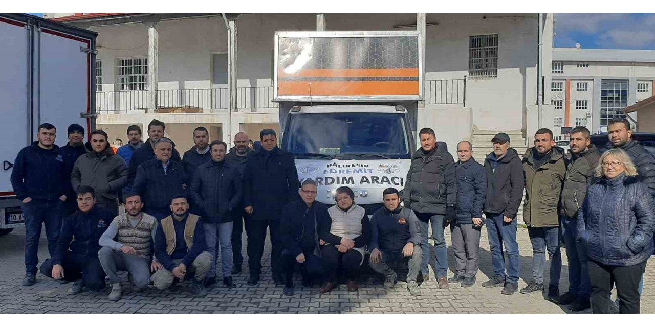 Edremit Ticaret Odası yardım faaliyetlerini aralıksız devam ettiriyor