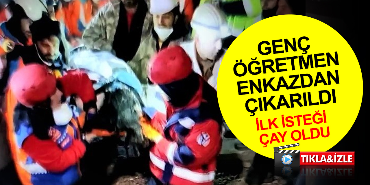 Depremin 142'inci saatinde kurtulan Meltem öğretmenin ilk isteği çay oldu! Konyalı gönüllü o anları anlattı