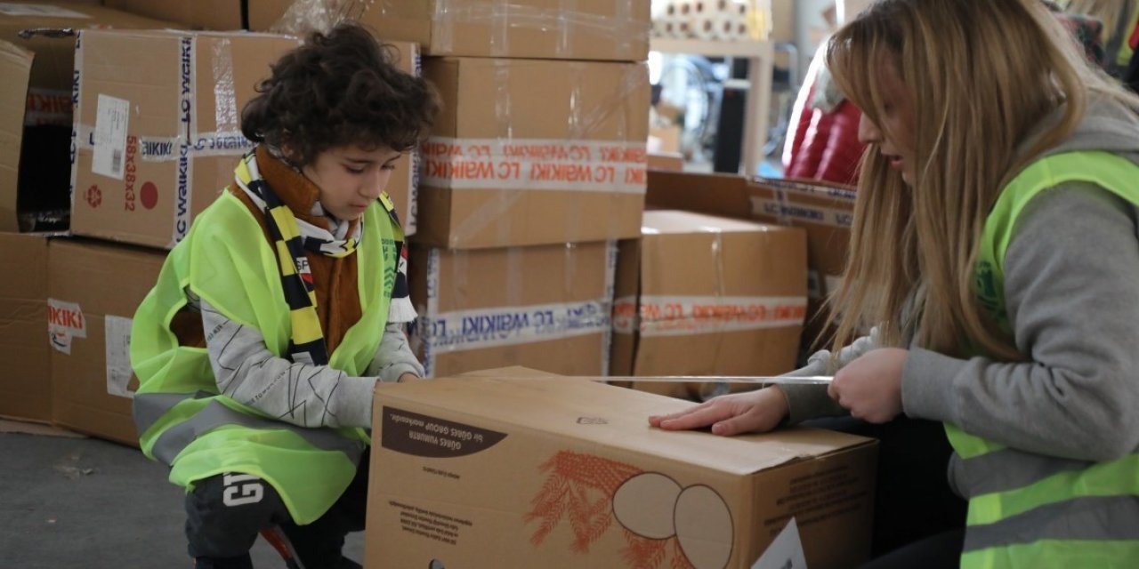 6 günde 124 tır gönderildi