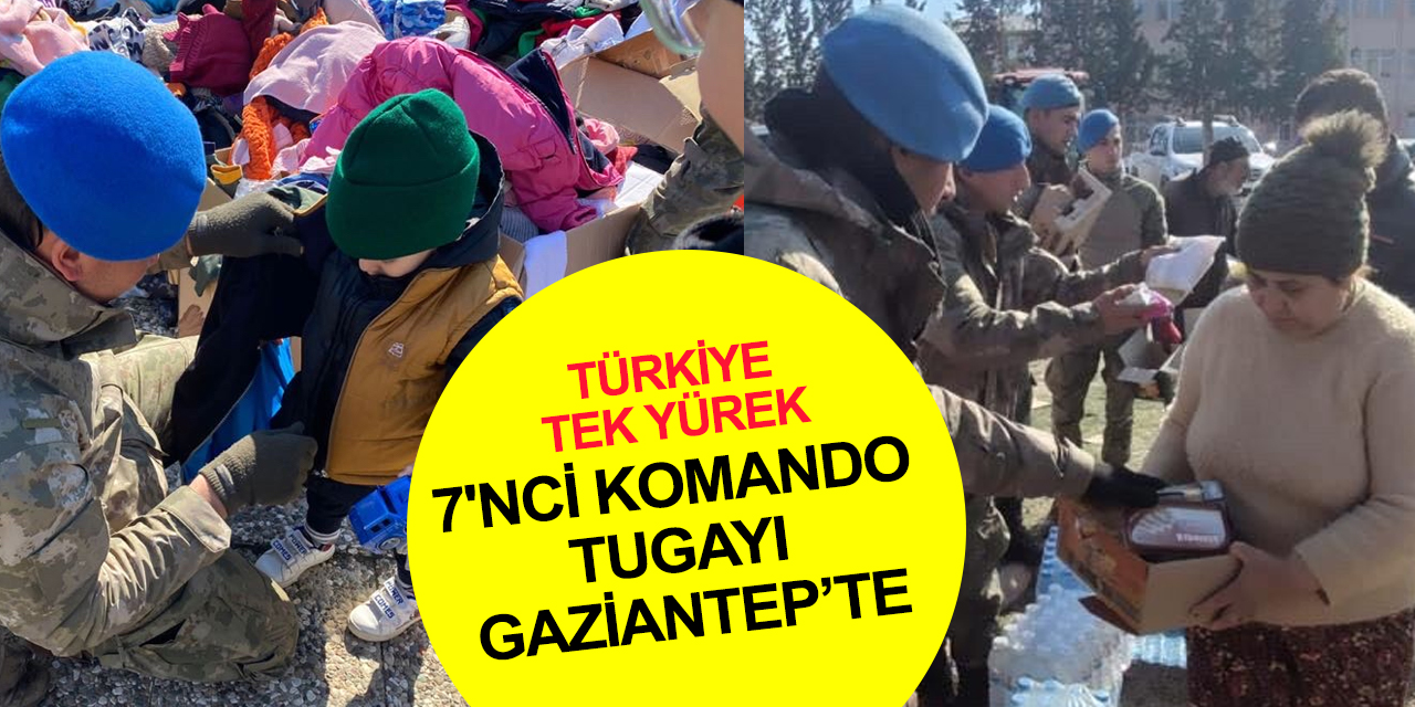 Sakarya 7’nci Komando Tugayı Gaziantep’te çadır kurmaya devam ediyor