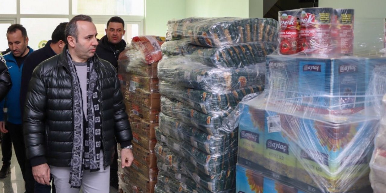 Yalova Belediyesi’nden depremzedelere “sosyal market” hizmeti