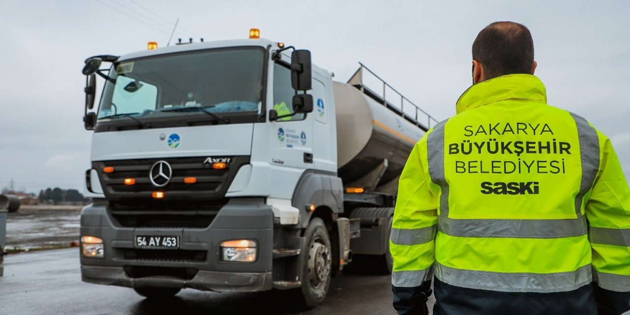 Depremzedelerin su sorununa geçici çözüm