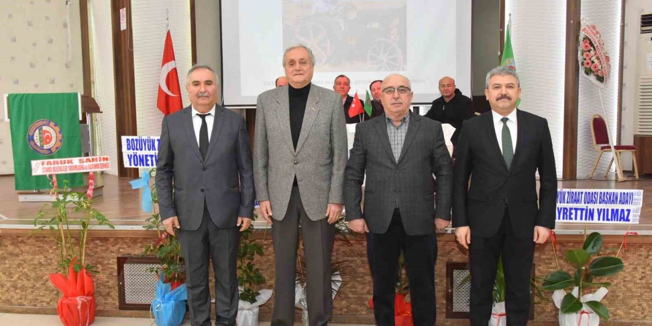 Bozüyük Ziraat Odası Başkanı Süleymen Çaydere güven tazeledi