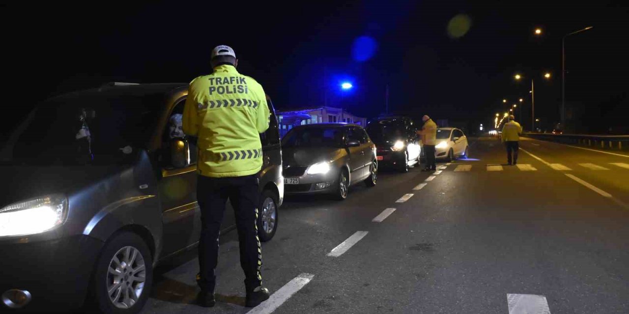Ordu’da trafik denetimleri sürüyor