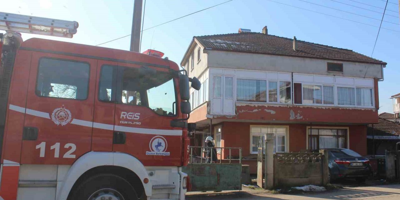 Baca yangını ihbarına gittiler aspiratör çıktı