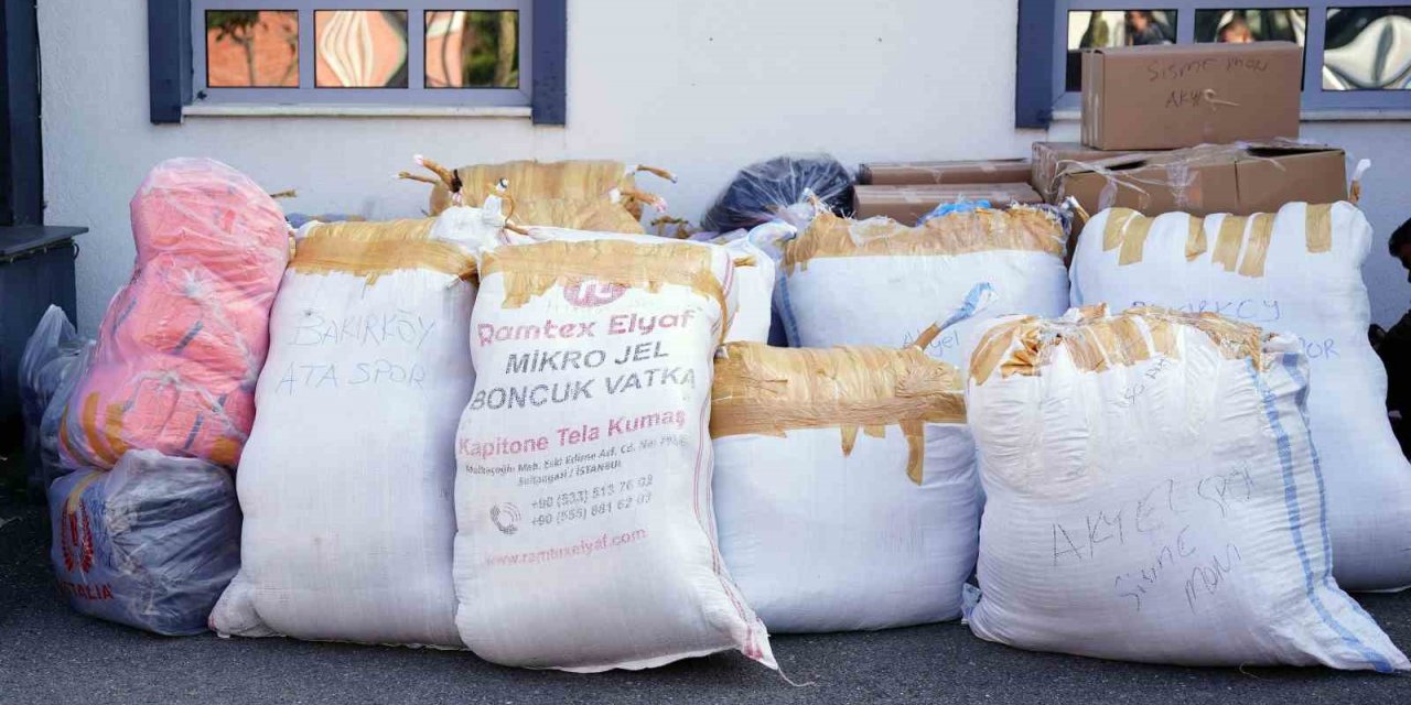 Ata Spor Kulübü’nden deprem bölgesine destek