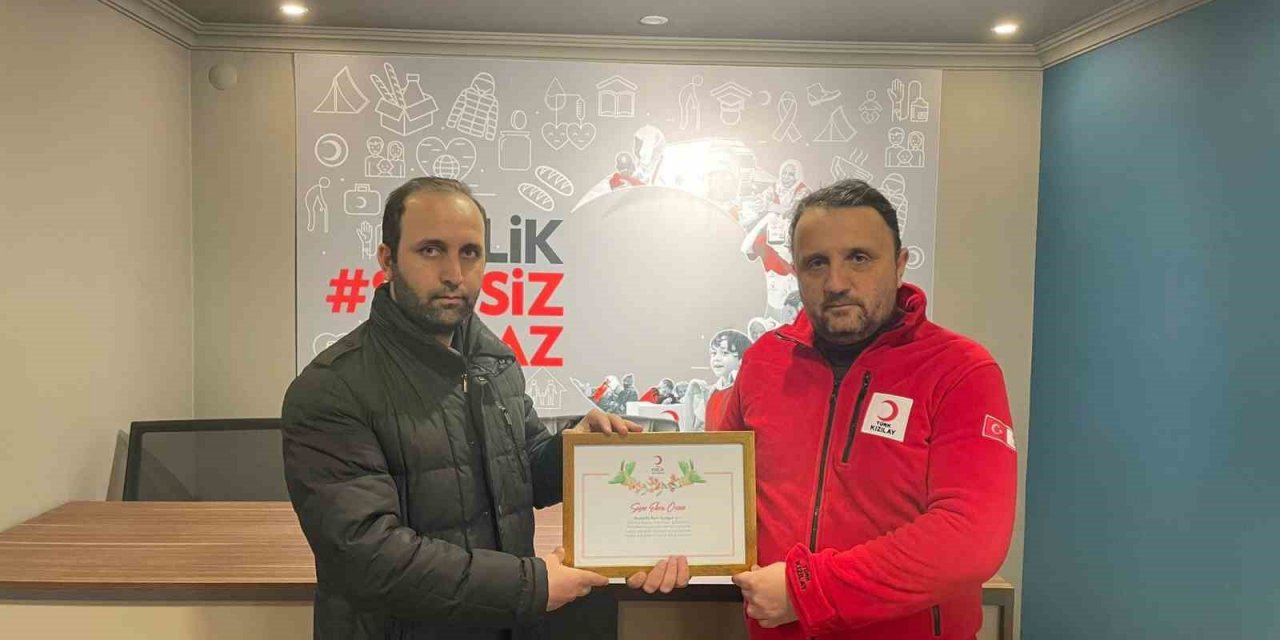 Kızılay Ortahisar Şubesinden depremzedeler için #14ŞubatSevgiÇadırı kampanyası