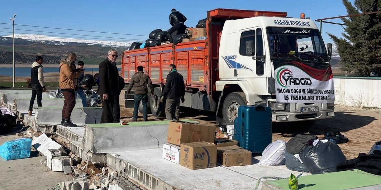 YADGİD’den deprem bölgesine yardım eli