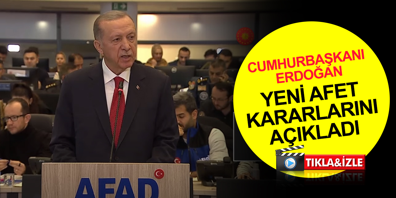 SON DAKİKA: Cumhurbaşkanı Erdoğan 'deprem' gündemiyle toplanan Kabine kararlarını açıkladı