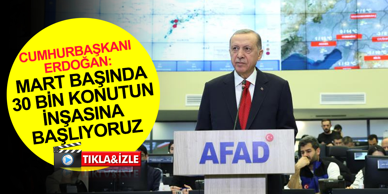 Cumhurbaşkanı Erdoğan'dan depremde ölenlerin yakınlarına 100 bin lira yardım açıklaması