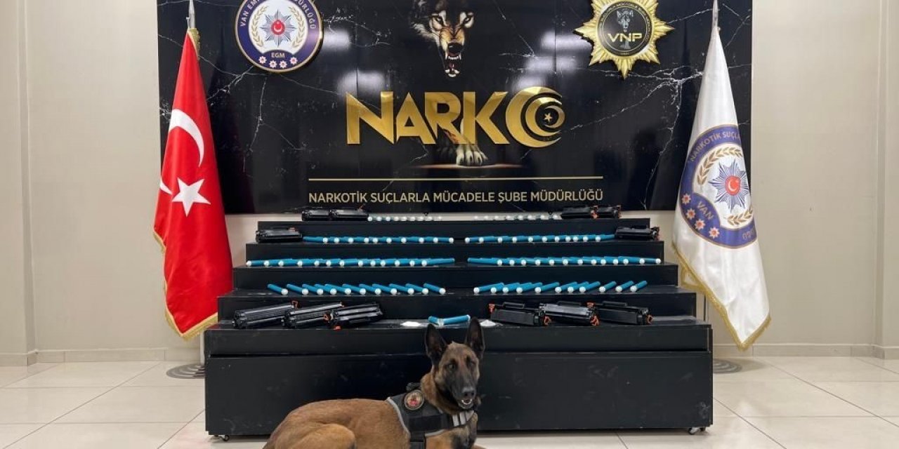 Van’da 10 kilo metamfetamin ele geçirildi