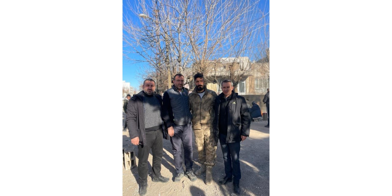 TAF Başkanı Fatih Çintimar, afet bölgesine gitti