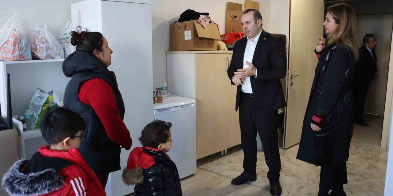 Yalova’daki KYK yurtlarında depremzedeler ağırlanıyor