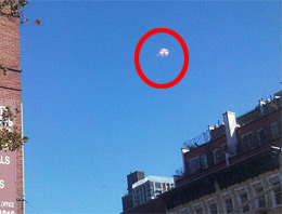 Ve Uzaylılar New York'ta görüldü!