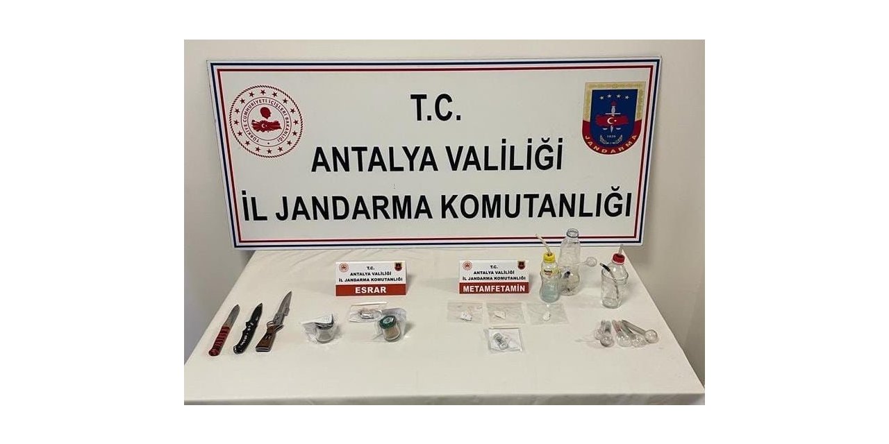 Antalya’da jandarmadan uyuşturucu operasyonu: 11 şüpheli yakalandı