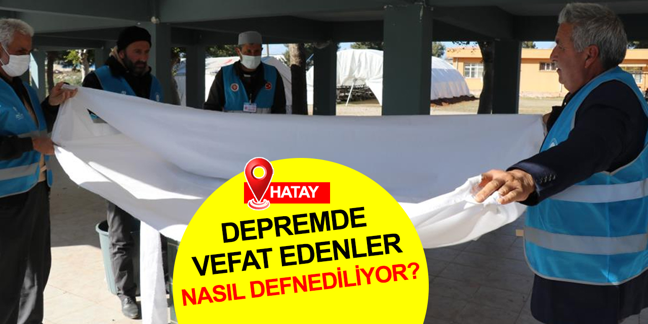 Depremde vefat edenlerin cenaze defin işlemleri nasıl yapılıyor? Konya Müftü Yardımcısı Yalman açıkladı