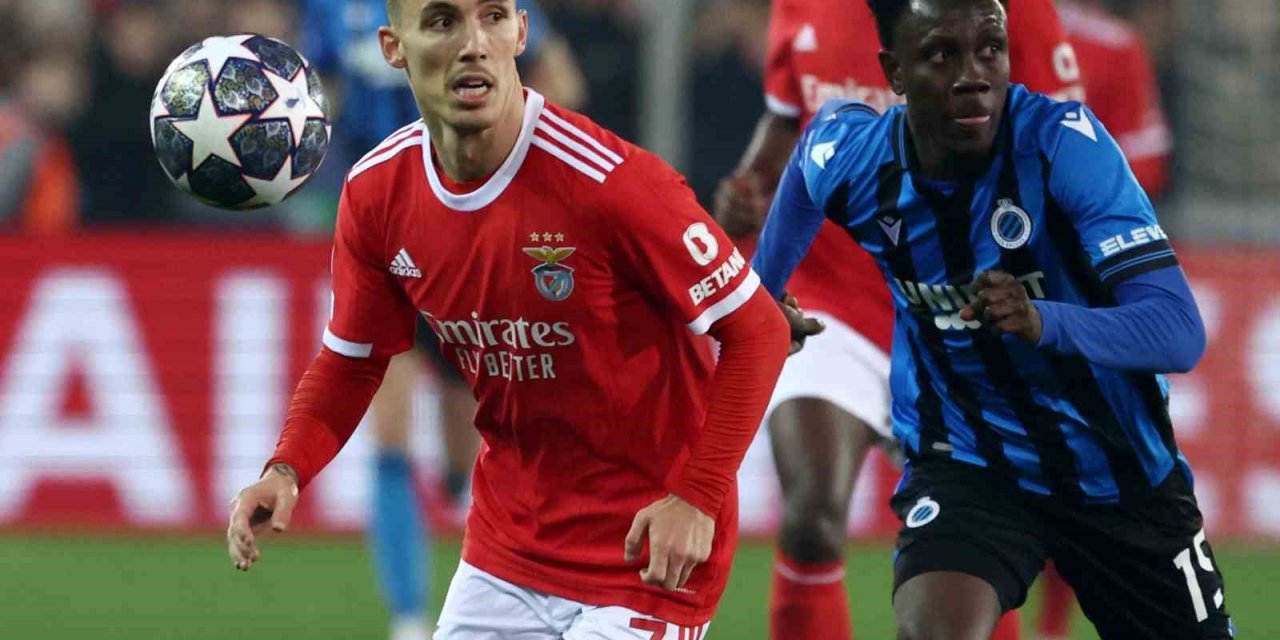 UEFA Şampiyonlar Ligi: Club Brugge: 0 - Benfica: 2