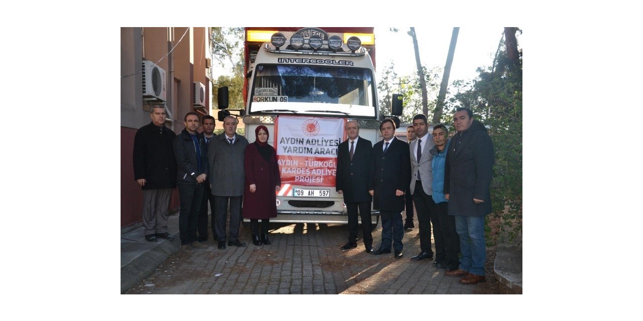 Aydın Adliyesi’nden deprem bölgesine yardım