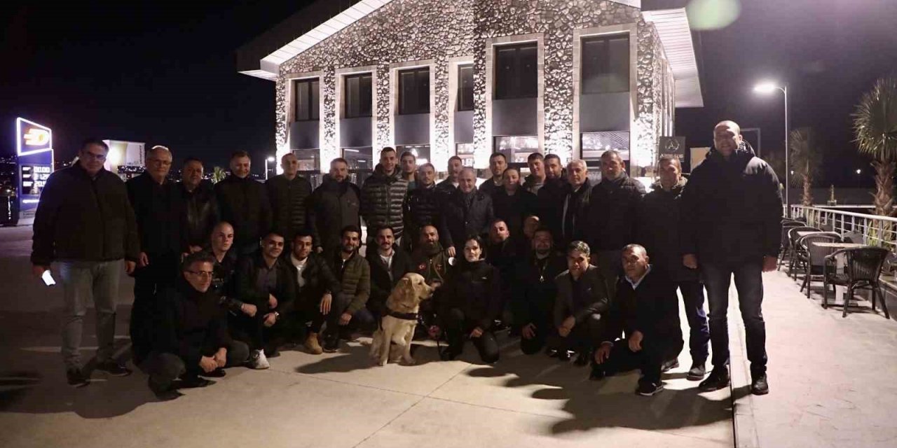 BAKUT, Hatay bölgesinde çalışmalarını tamamlayıp Büyükçekmece’ye döndü