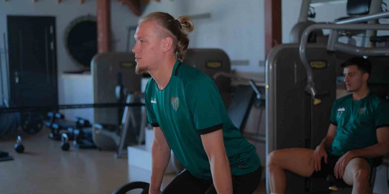 Bursaspor salonda çalıştı