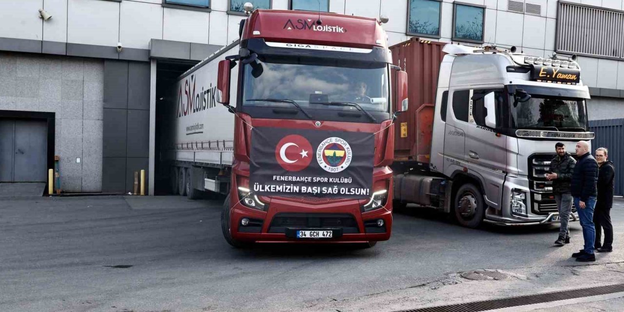 Fenerbahçe’nin 38. yardım tırı yola çıktı