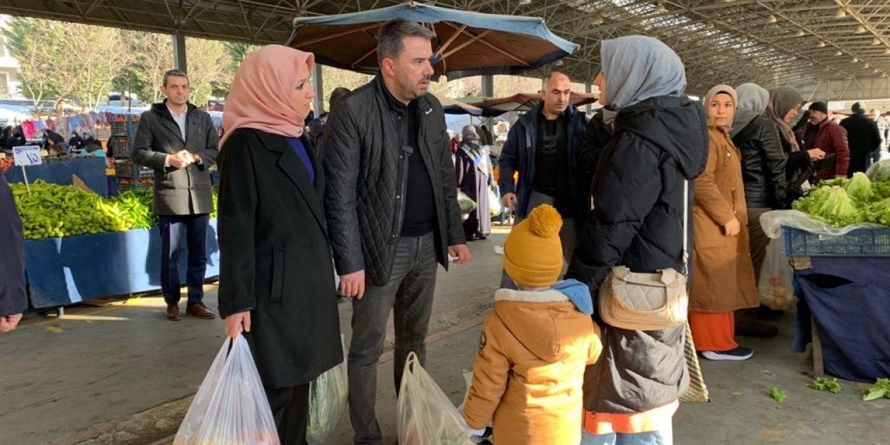 Pursaklar Belediyesi’nden ilçedeki afetzedelere ziyaret