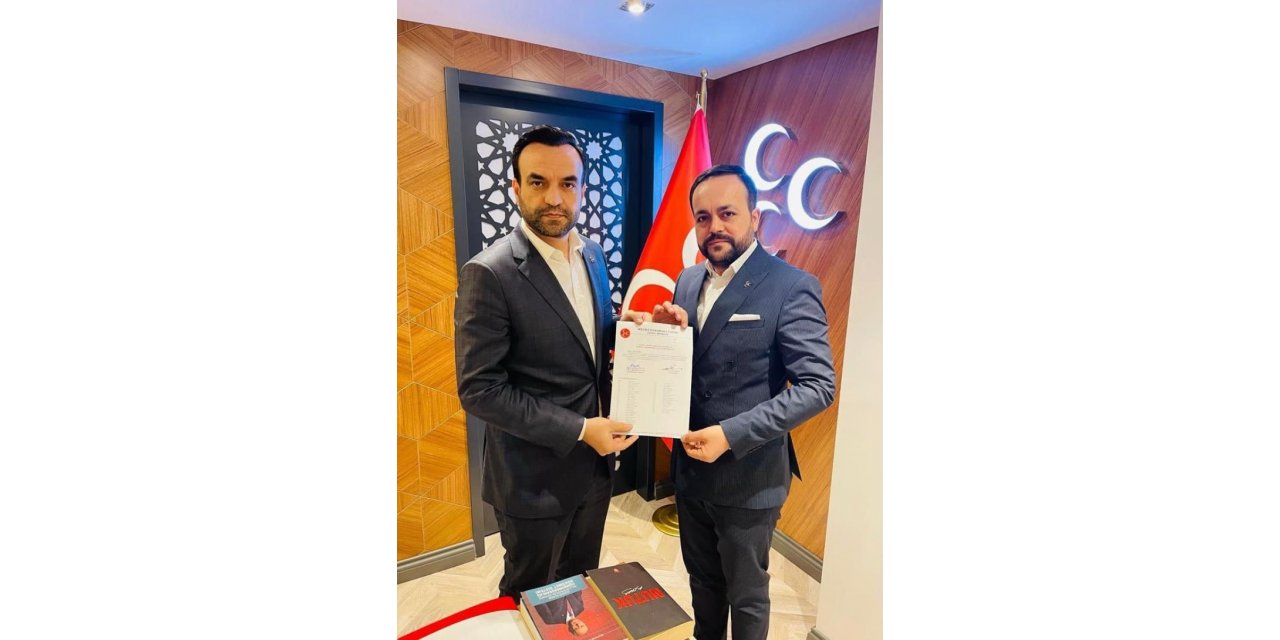 MHP Karacabey İlçe Başkanlığı’na Ahat Şanlı atandı