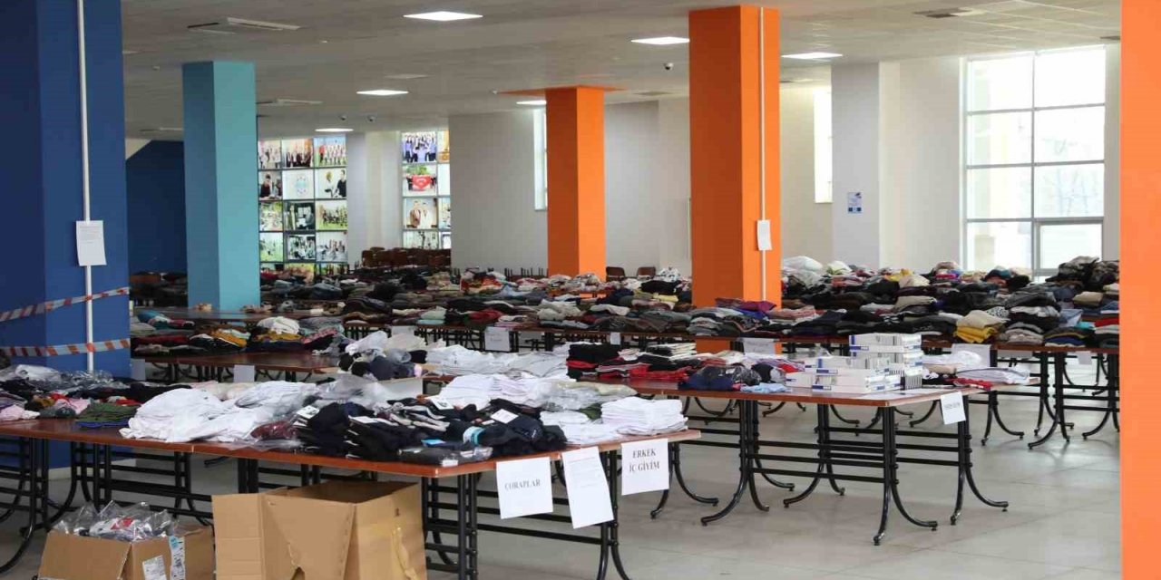 ALKÜ Yardım Marketi depo verileri erişime açıldı