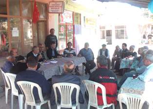 Beyşehir'de AK Parti'den teşekkür ziyaretleri