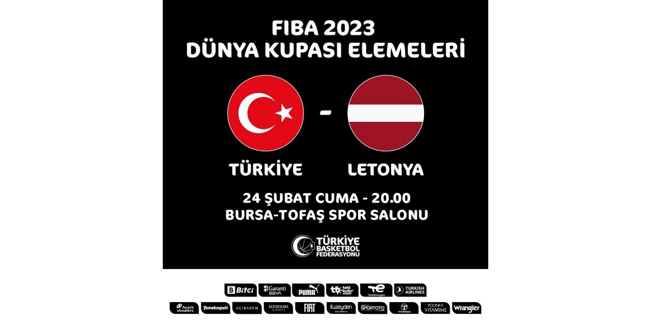 Türkiye - Letonya maçı Bursa’da oynanacak