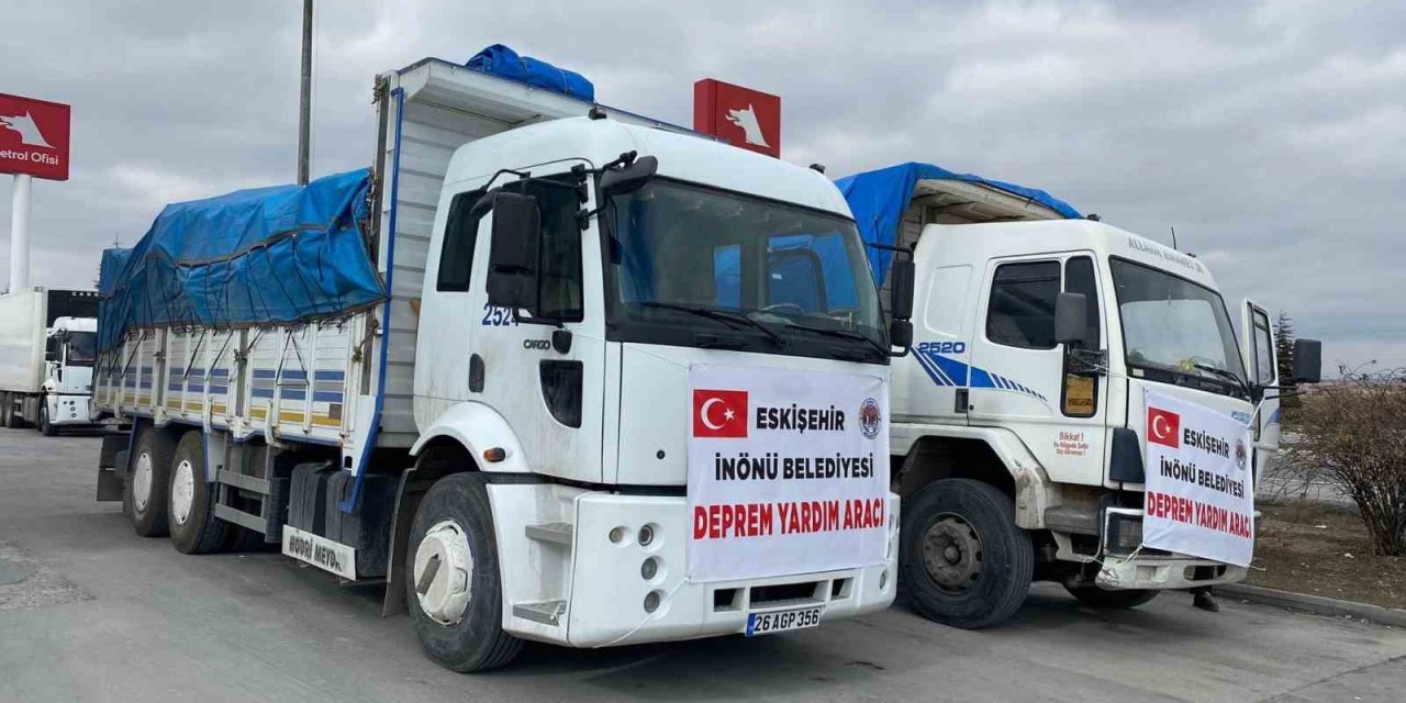 İnönü Belediyesi deprem yaralarını sarmaya devam ediyor