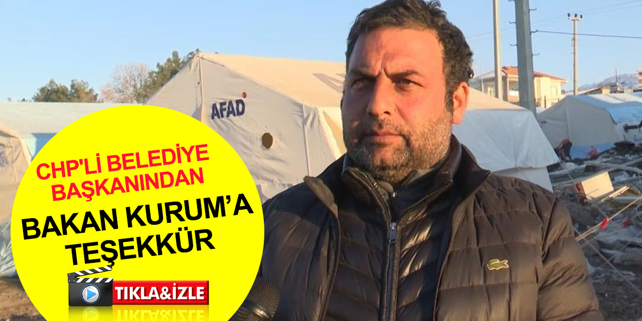 CHP'li Gölbaşı Belediye Başkanı Yıldırım: Murat Kurum Bakanımıza çok teşekkür ederim! Hiçbir ayrımcılık görmedik