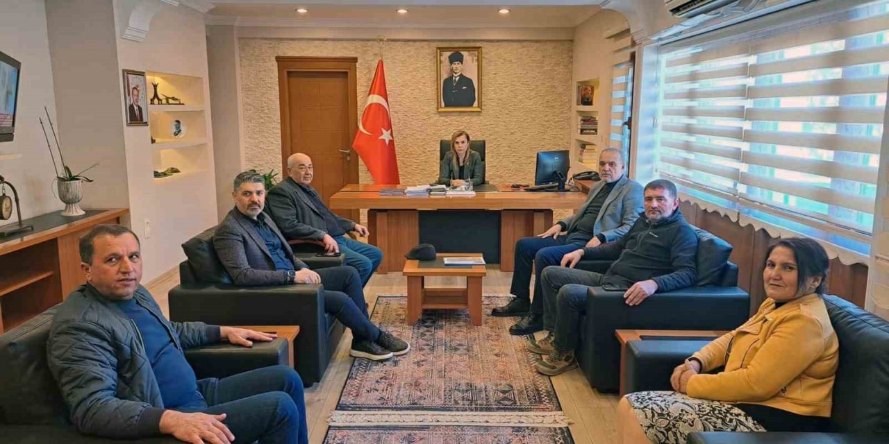 Ortaca’da hazır beton firmaları le toplantı