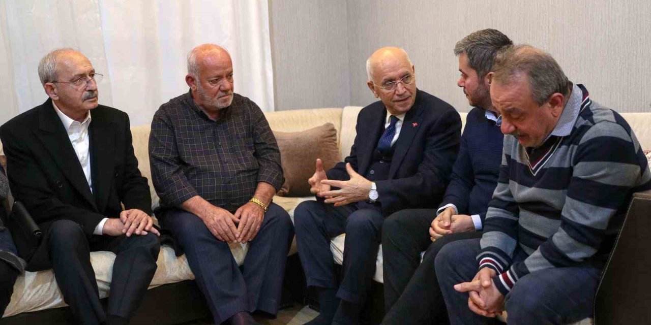 Kılıçdaroğlu’ndan Yenimahalle’deki depremzedelere ziyaret