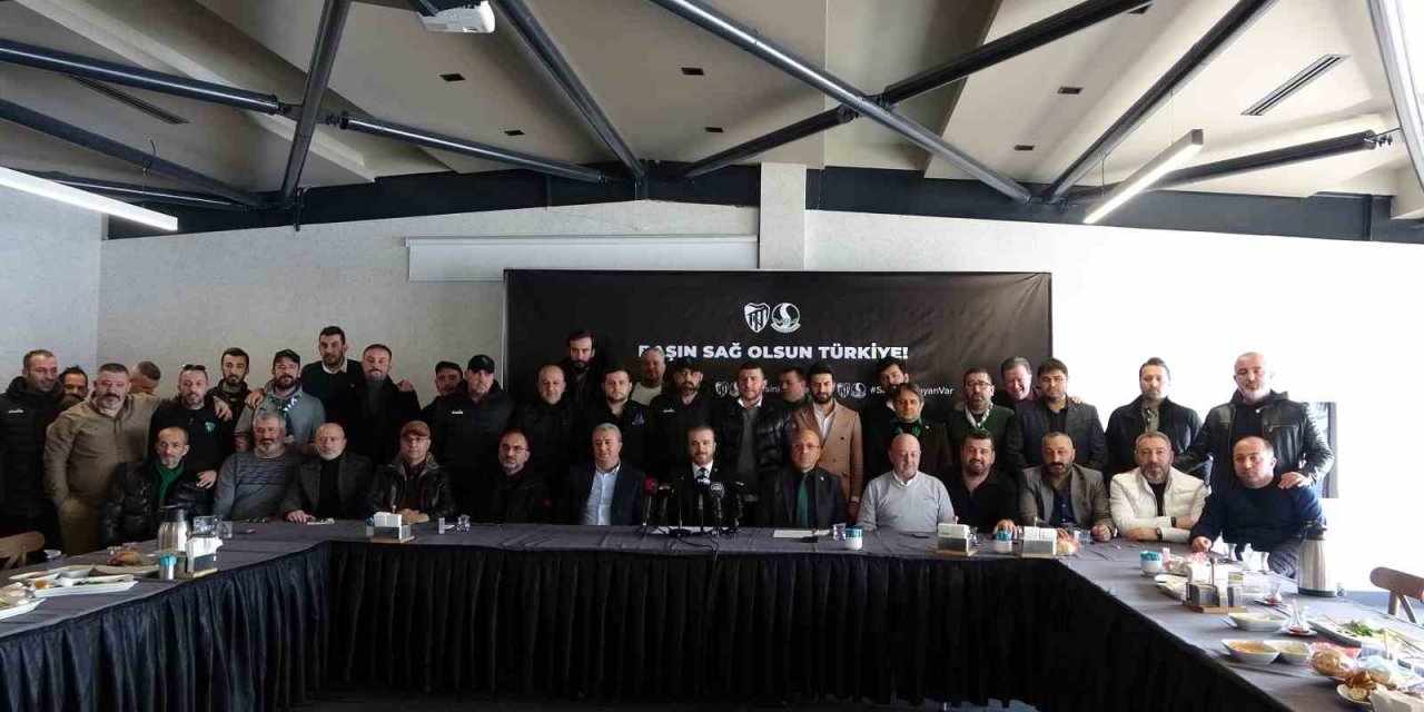 Geliri depremzedelere bağışlanacak özel maç için ortak toplantı