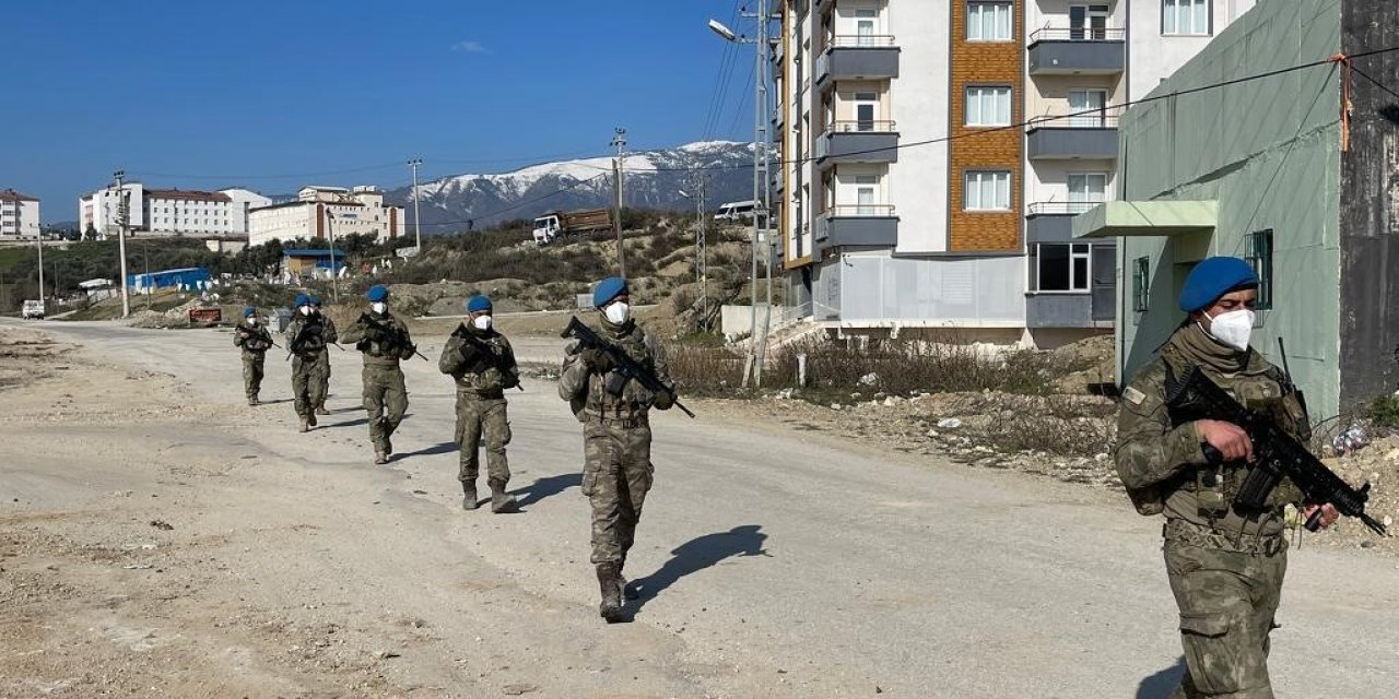 2’nci Komando Tugayı Hatay’da asayiş görevini sürdürüyor