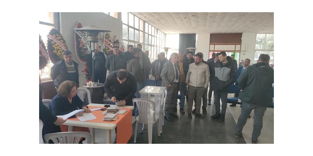 Ayvacık Ziraat Odası’nda Seçim Heyecanı