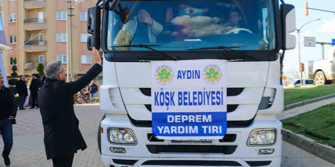 Başkan Güler’den Köşk halkına teşekkür