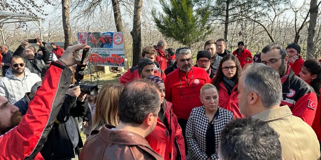 Başkan Aktaş deprem kahramanlarını karşıladı