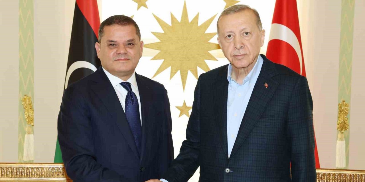 Cumhurbaşkanı Erdoğan, Libya Başbakanı Abdülhamid Dibeybe’yi kabul etti