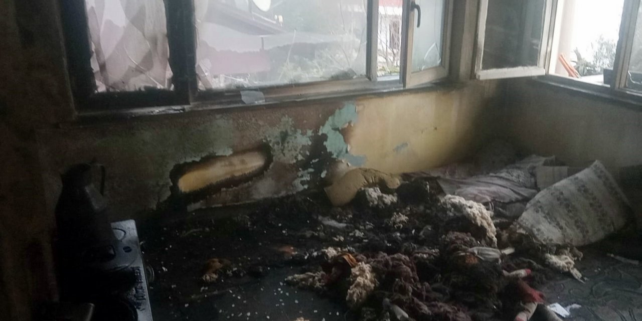 Sakarya’da ev yangını