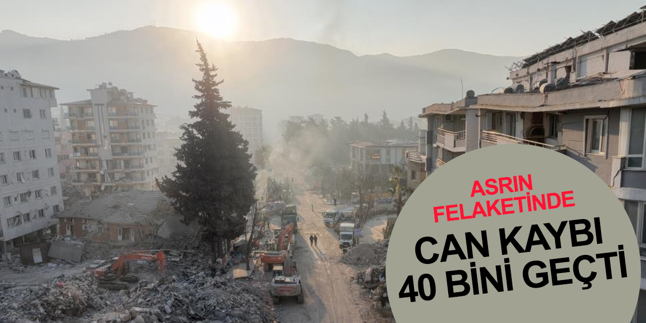 AFAD Başkanı Sezer acı haberi duyurdu! Can kaybımız 40 bin 642 oldu