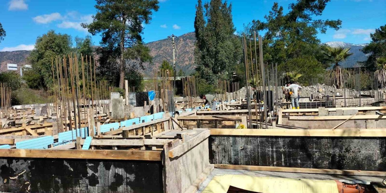 Köyceğiz’de İlçe Sağlık Müdürlüğü binası yapım işi başladı