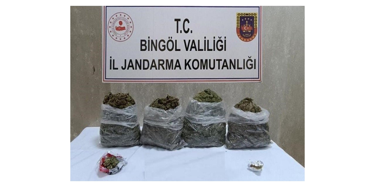 Bingöl’de araç içerisinde uyuşturucu ele geçirildi: 3 gözaltı