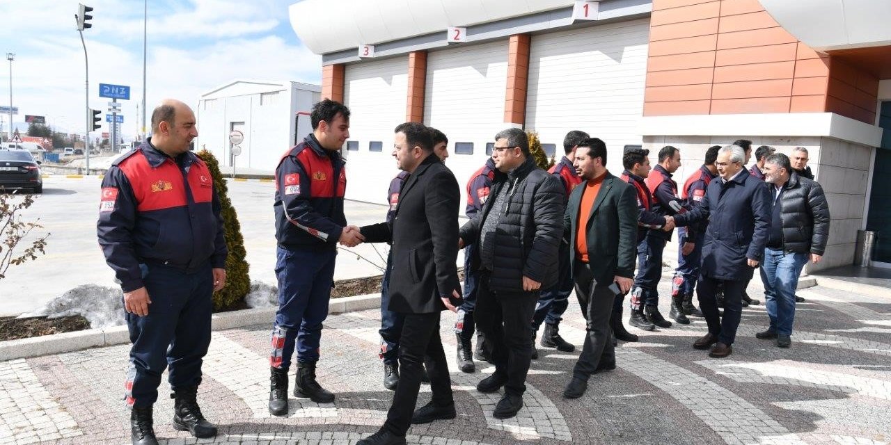 Kayseri OSB Yönetimi, İtfaiye Ekiplerine Teşekkür Etti