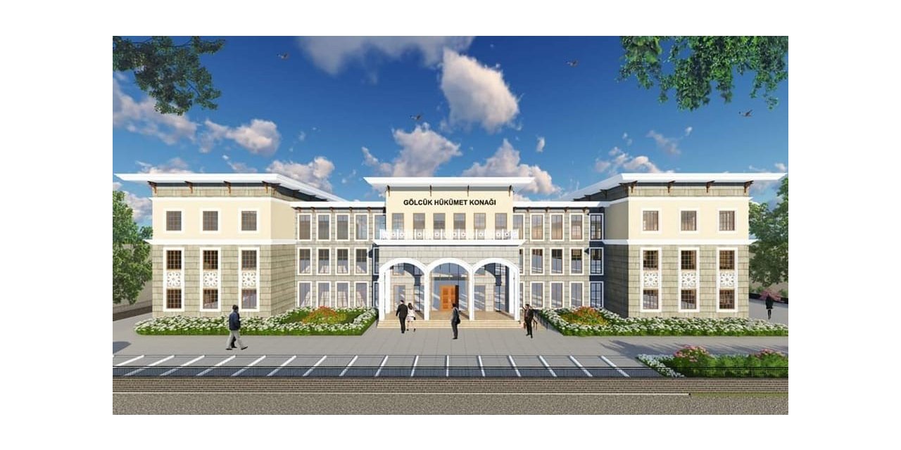 Yıkılan Gölcük Hükümet Konağı yeniden yapılacak