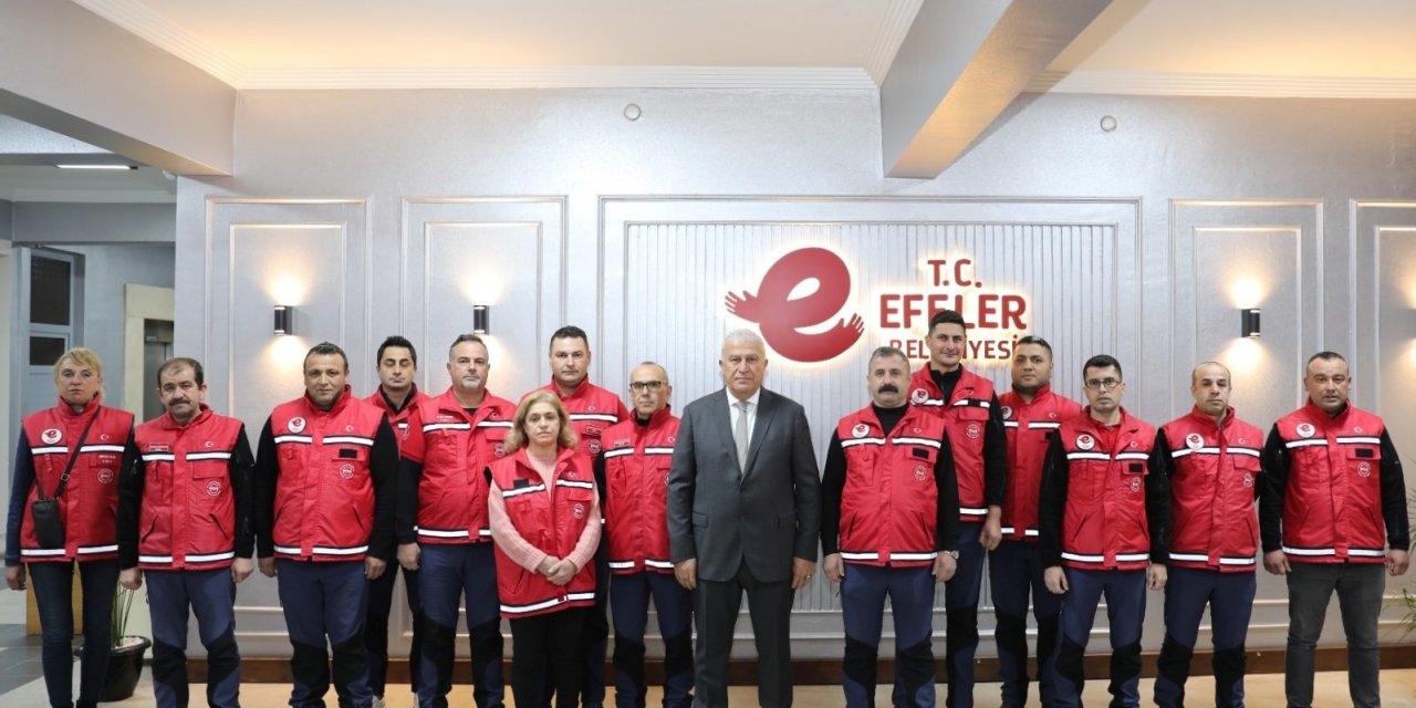 Deprem bölgesinde görevini tamamlayan EFAK Timi geri döndü